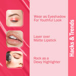 Buy NY Bae Gloss Getter Lip Gloss | Lip & Cheek Tint | Lightweight Glossy Lipstick | Pink Lip Balm | Non-Sticky | Berry Rare 01 (2.8 ml) - Purplle