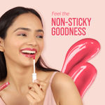 Buy NY Bae Gloss Getter Lip Gloss - Pink Melon 02 (2.8 ml) | Pink | Satin Glossy Finish | Rich Colour Payoff | Lightweight | Non-Sticky | Multipurpose - Purplle