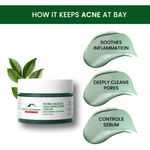 Buy Alps Goodness Acne Control French Green Clay Mask for Oily Skin with Tea Tree Apple Cider Vinegar & Salicylic Acid (50gm) | Acne Control Clay Mask| Acne Control Mask| Salicylic Acid Mask - Purplle