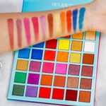 Buy De'Lanci Beauty Artistiy Palette 36 Colors Rainbow Eyeshadow Palettes 22G - Purplle
