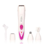 Buy VEGA Feather Touch 4 In 1 Trimmer for Women: Suitable for Trimming Eyebrows, Nose, Face & Private Area (VHBT-03), White - Purplle