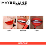 Buy Maybelline New York Super Stay Matte Ink Liquid Lipstick - Heroine 25 (5 g) - Purplle