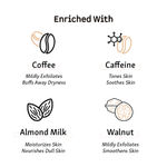 Buy mCaffeine Cappuccino Body WashA A for Women and MenA |A Moisturizes, Particles ExfoliatesA Smooth SkinA |- 300 ml - Purplle