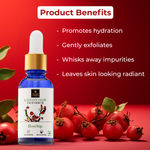 Buy Good Vibes Rosehip Radiant Glow Face Serum | Light, Non-Sticky, Brightening | With Vitamin E | No Parabens, No Sulphates, No Animal Testing (30 ml) - Purplle