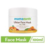 Buy Mamaearth Ubtan Face Pack Mask For Fairness, Tanning & Glowing Skin With Saffron, Turmeric & Apricot Oil (100 ml) - Purplle