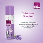 Buy Super Liife Toilet Seat Sanitizer spray (100ml)- Lavender | Kills 99.9% Germs and Travel Friendly (Pack of 2) - Purplle