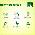 Buy Super Liife Multi Purpose Sanitizer (100ml)-Lemon, Germ Protection On Skin, Hard and Soft Surface - Purplle