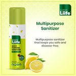Buy Super Liife Multi Purpose Sanitizer (100ml)-Lemon, Germ Protection On Skin, Hard and Soft Surface - Purplle