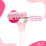 Buy Paree Prima Premium Hair Removal Full Body Razor for Women | Travel Friendly & Hassle-Free Shaving Razor - Pack of 5 - Purplle