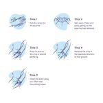 Buy Sanfe Underarm Instant Clean Wax Strips Hair Removal Pack of 9 with Complementary Cleansing wipes ph Balancing,Sea Daffodil Extracts (Multicolor) - Purplle