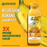 Buy Garnier Fructis Nourishing Shampoo For Dry Hair - Deep Nutrition Banana Hair Food (350 ml) - Purplle