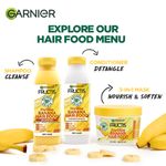 Buy Garnier Fructis Nourishing Shampoo For Dry Hair - Deep Nutrition Banana Hair Food (350 ml) - Purplle