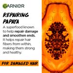 Buy Garnier Fructis Repairing Hair Mask For Dry Hair - Deep Repair Papaya Hair Food (390 ml) - Purplle