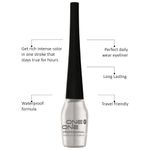 Buy ONE on ONE Waterproof Eyeliner, Silver (5 ml) - Purplle