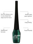 Buy ONE on ONE Waterproof Eyeliner, Set of 2 (Green and Silver) - Purplle