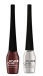 Buy ONE on ONE Waterproof Eyeliner, Set of 2 (Brown and Silver) - Purplle