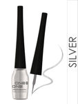 Buy ONE on ONE Waterproof Eyeliner, Set of 2 (Brown and Silver) - Purplle