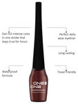 Buy ONE on ONE Waterproof Eyeliner, Set of 2 (Brown and Silver) - Purplle