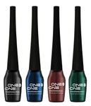 Buy ONE on ONE Waterproof Eyeliner, Set of 4 (Black, Blue, Brown, Green) - Purplle
