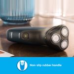 Buy Philips S1121/45 Cordless Electric Shaver, 3D Pivot & Flex Heads, Up to 40 Min of Shaving - Purplle