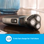 Buy Philips S3122/55 Cordless Electric Shaver , 5D Pivot & Flex Heads, 27 Comfort Cut Blades, Fast Charge, Up to 55 Min of Shaving - Purplle