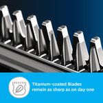 Buy Philips BT3221/15 corded & cordless Titanium blade Beard Trimmer - 20 length settings; 90 min run time - Purplle