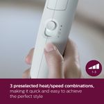 Buy Philips BHD308/30 Hair Dryer 1600W Thermoprotect AirFlower, 3 Heat & Speed Settings for quick drying - Purplle