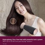 Buy Philips BHD356/10 Hair Dryer 2100 Watts Thermoprotect AirFlower Advanced Ionic Care 6 Heat & Speed Settings-Black - Purplle