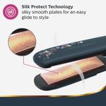 Buy Philips BHS397/40 Kerashine Titanium Straightener with SilkProtect Technology. Straighten, curl with instant shine - Purplle