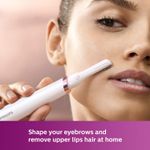 Buy Philips HP6388 Touch-up Eyebrows, Facial & Body Trimmer(White) - Purplle