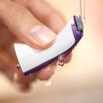 Buy Philips BRT383/15 Essential Bikini Trimmer Trim, Shave & Style (Purple) - Purplle