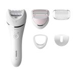 Buy Philips BRE710/00 Cordless Epilator– All-Rounder for Face and Body Hair Removal (White) - Purplle