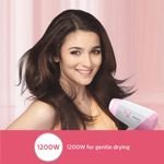 Buy Philips HP8120/00 Hair Dryer (White/Pink) - Purplle