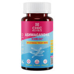 Buy Chicnutrix Ashwagandha KSM-66® - 600mg - Natural Skin De-Stresser with 5% Withanolides - 60 Capsules - Purplle
