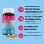 Buy Chicnutrix Ashwagandha KSM-66® - 600mg - Natural Skin De-Stresser with 5% Withanolides - 60 Capsules - Purplle