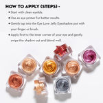 Buy SUGAR Cosmetics - Eye Love - Jelly Eyeshadow - 06 Cranberry Cheer - Longlasting, Gel Based Eyeshadow with a High Shiny Finish - Purplle