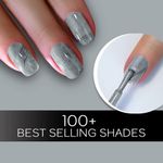 Buy Faces Canada Splash Nail Enamel | Fast Dry | High Shine | Long Lasting | No Chip Formula | No Harmful Chemicals | Shade - Moon Dust 8ml - Purplle