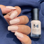 Buy Moraze Nude Nail Polish Pack of 6-Rose,Cocoa,Ivory,Almond,Tootsie and Purple Nude-48 ML (8ML Each) - Purplle