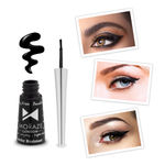 Buy Moraze Combo Pack of Eyeliner (Slay All Day) and Forever Matte Silky Touch Compact, Warm Beige - Purplle