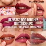 Buy Maybelline New York Super Stay Matte Ink Liquid Lipstick - Inspirer 125 (5 gm) - Purplle