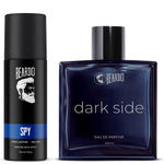 Buy Beardo Dark Side Eau de Parfum (EDP 100 ml) and Spy Body Spray Perfume 100 ml pack of 2 - Purplle