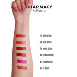 Buy Charmacy Milano Limited Edition Bling Lipstick, Cocoa Stick 80, 3.8 g - Purplle