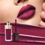 Buy Charmacy Milano Stunning Longstay Liquid Lipstick (Red Sangria 17) - 5.6 ml, Velvet Intense Matte Finish, 12 Hours, SmudgeProof, WaterProof, KissProof, One Swatch Application, Non-Toxic, Vegan, Cruelty Free - Purplle