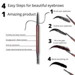 Buy Charmacy Milano Ultra Defining Eyebrow Pencil, Dark Brunette, 0.1 gm - Purplle