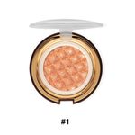 Buy Charmacy Milano Baked Illuminator (Brown 02) - 4g, Chrome Metallic Highlighter, Smooth Texture, Radiant Finish, Easy to Blend, Luminous Glow, Vegan, Cruelty-Free, Non - Toxin - Purplle