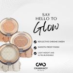 Buy Charmacy Milano Baked Illuminator (Silver 03) - 4g, Chrome Metallic Highlighter, Smooth Texture, Radiant Finish, Easy to Blend, Luminous Glow, Vegan, Cruelty-Free, Non - Toxin - Purplle