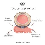 Buy Charmacy Milano Cheek Enhancer (Pink 01) - 4 gm, Light Weight, Blendable, Natural Look, Sunkissed Effect, Velvet Soft Pressed Powder, Smooth Application, Vegan, Cruelty -Free, Toxin-Free - Purplle