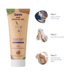 Buy Sanfe Hair Removal Gel for Women 100g with Aloe Vera & Coconut Extracts Painless Hair Removal Gel for sensitive skin (Multicolor) - Purplle