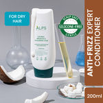 Buy Alps Goodness Coconut, Argan Oil & Hyaluronic Acid Hydrating & Moisturizing Conditioner For Dry Hair(200 ml)| No Nasties| CGM Friendly| Silicone Free - Purplle