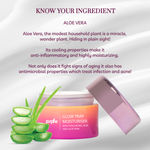 Buy Purplle Glow Trap Oil Free Moisturiser With Hyaluronic Acid and Aloe Vera (45 gm) - Purplle